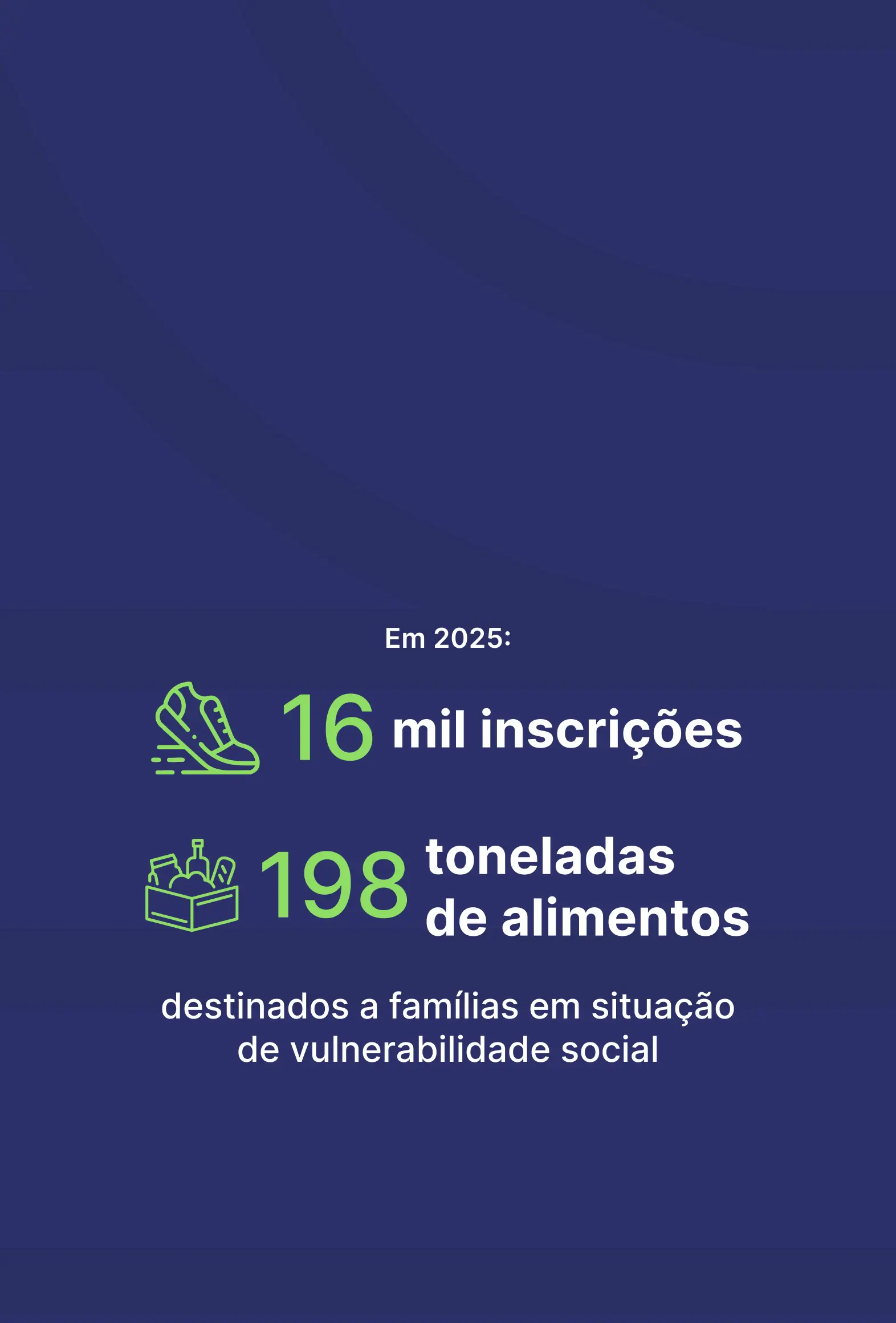 Você corre,<br> todos ganham.